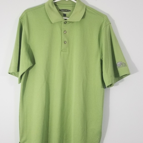 Pebble Beach 20 Year Anniversary Golf Polo Collared Short Sleeve Tee. Size M. - Picture 1 of 7